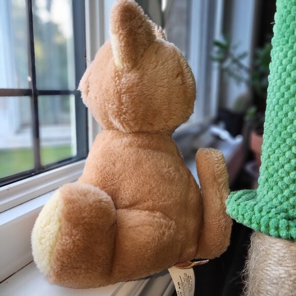 Vintage Dakin Anne Klocko Design 1984 9" Tan/Brown Plush "Cupcake" Cat - Picture 4 of 10